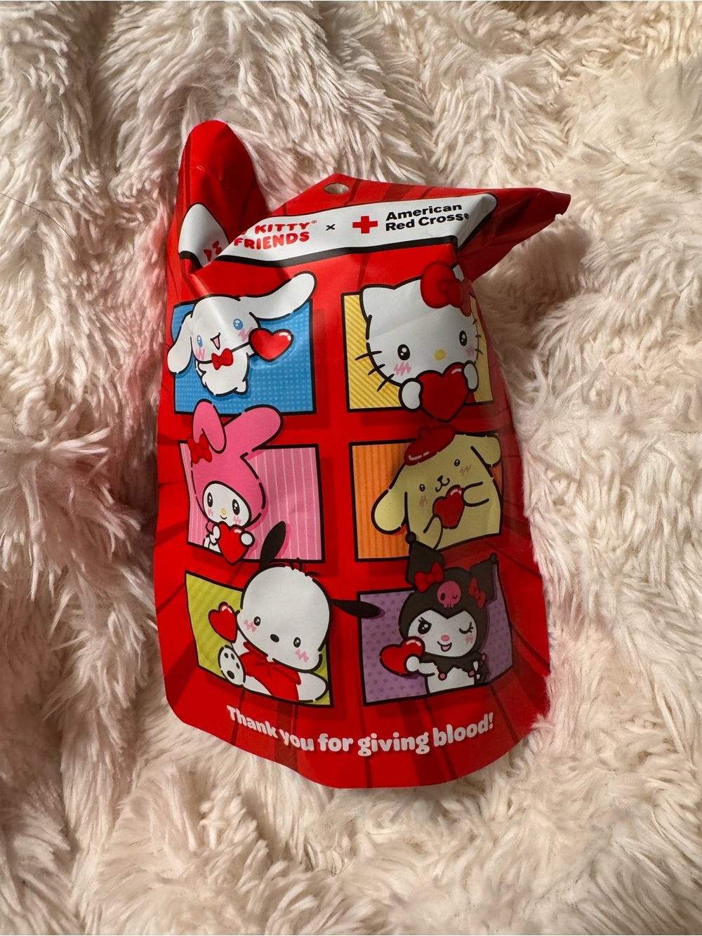 Red Cross x Hello Kitty® Plush Mascot Clip